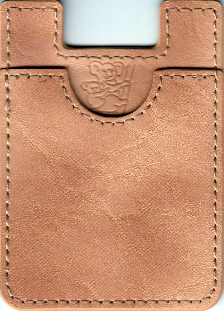 Stick & Ball Flat Leather Wallet